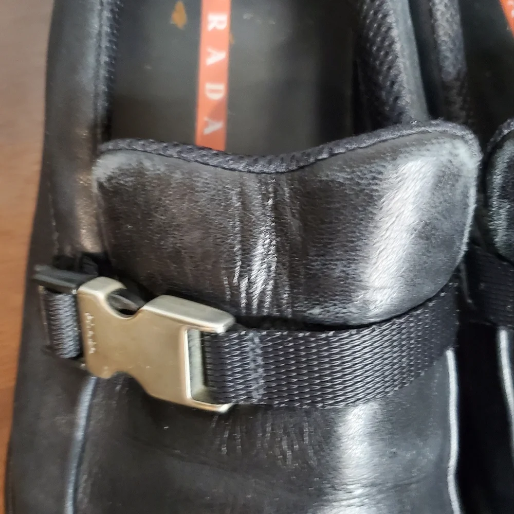 *SOLD* Prada Loafers, Black, Size 11 - Picture 11 of 15